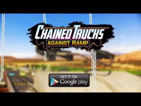 Chained Trucks against Ramp Video