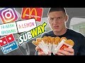 Letting my Instagram followers decide what I eat for 24 hours...