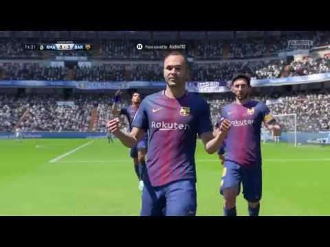 FIFA 18 ROAD TO DIVISION 1 PART 142 - BARCELONA VS REAL MADRID - FIFA 18 Online Season Gameplay