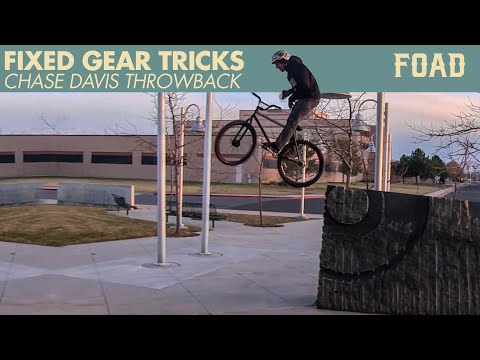 FIXED GEAR TRICKS CHASE DAVIS - THROWBACK EDIT