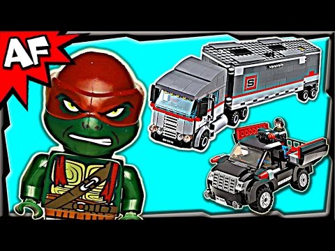Vidéo LEGO Tortues Ninja 79116 : L'évasion en camion