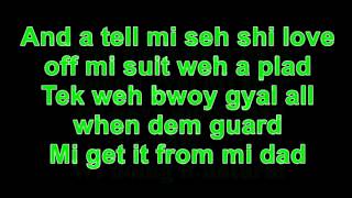 Popcaan - Every Gyal A Fi We lyrics Video