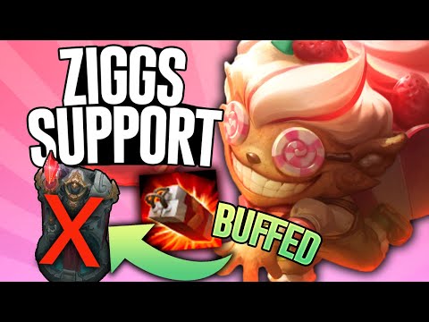 ZIGGS SUPPORT IS INSANELY STRONG! League of Legends