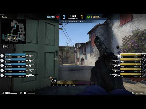 Pov VINI (25/13) CS GO DEMO - INFERNO - 16 FURIA VS 6 NORTH (DreamHack Masters Winter 01/12/2020)