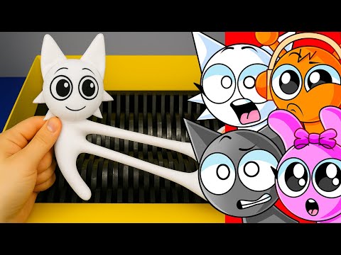 SPRUNKI SQUAD REACTS TO STRECHY SPRUNKIS VS SHREDDER…