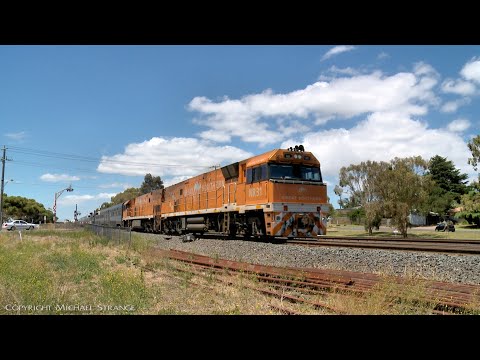 2TA8 Journey Beyond "Great Southern" Luxury Passenger Train (19/1/2022) - PoathTV Australian Railway