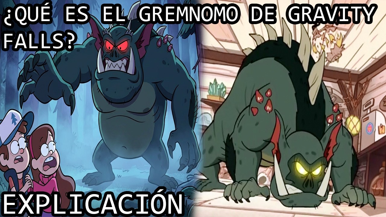 ¿Qué es el Gremnomo? | El Misterioso Lore e Historia del Gremnomo o Gremloblin de Gravity Falls