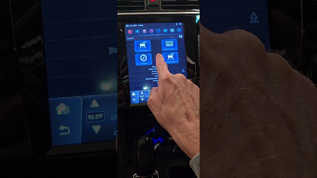 Removing the blue AC icon