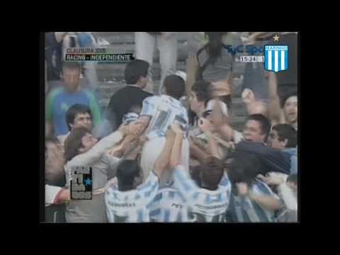 GOL de Licha López a Indep*te - Clausura 2005 (3-1)