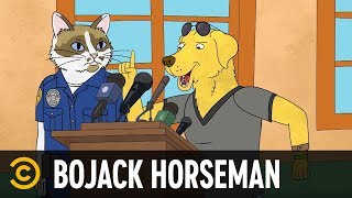 Mr. Peanutbutter Steals the “D” - BoJack Horseman