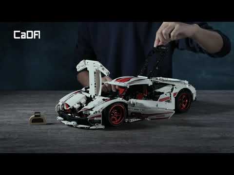 Bricksclubs.com - Lamborghini Huracan LP 610 Super Racing Car Bricks