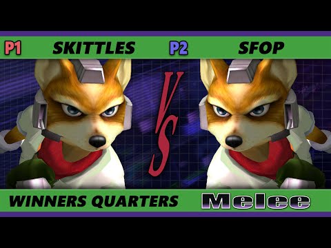 S@X 388 Online Winners Quarters - Skittles (Fox) Vs. SFOP (Fox) Smash Melee - SSBM