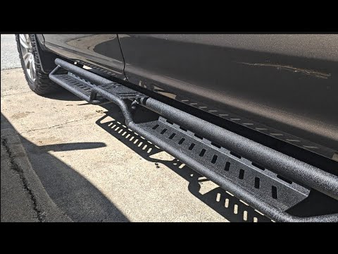 YitaMotors SuperCrew Ford 2015 - 2024 Ford F150 Running Boards - Easy Install And Strong