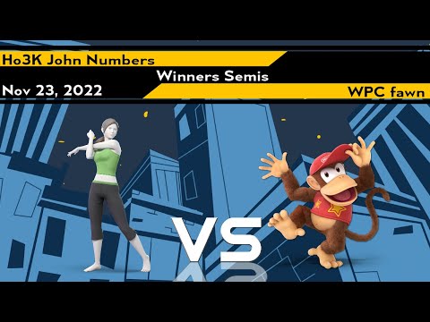 [Smash Ultimate] Ho3K | John Numbers vs WPC | fawn - Xeno268 (W.Semis)