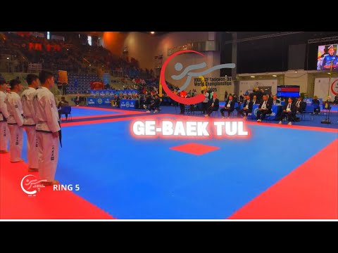 Male team pattern(DPRK🇰🇵)ITF TAEKWONDO WORLD CHAMPIONSHIP.JESOLO,ITALY 2025