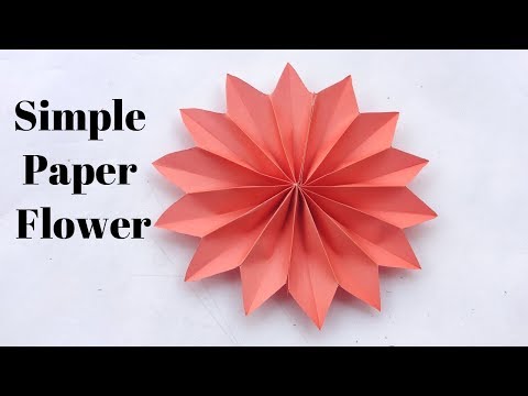 How To Make Flower Out Of Paper - Easy!