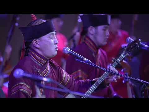 Tuvan National Orchestra - Solo by Möngün-ool Mongush (Tyva Churtum)