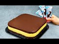 Homemade Kinder Pingui Cake Without Preservatives