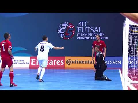 Jordan 1-3 Kyrgyz Republic (AFC Futsal Championship 2018: Group Stage)
