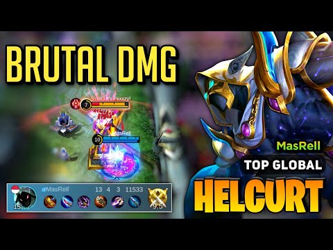 Helcurt Best Build 2023 [ Helcurt Top Global Gameplay ] By Masrell - Mobile Legends