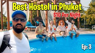 Best Hostel in Phuket Thailand || Hostels in Phuket || Mix Dormitory and Pool