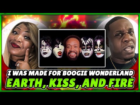This Is An Amazing Mashup!!! Earth Kiss and Fire - I Was Made For Boogie Wonderland (Reaction)