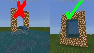 How to build an aether portal in Minecraft (no mods)