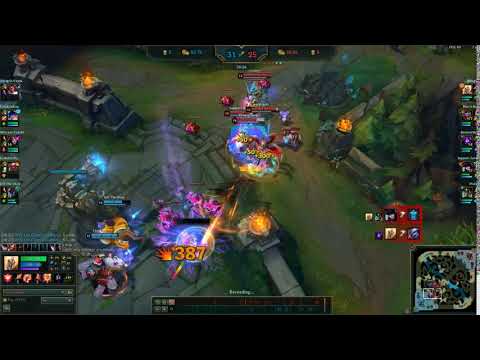 Kayle vs Fiora late game