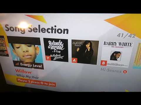 Dancestar party tracklist (ps3)