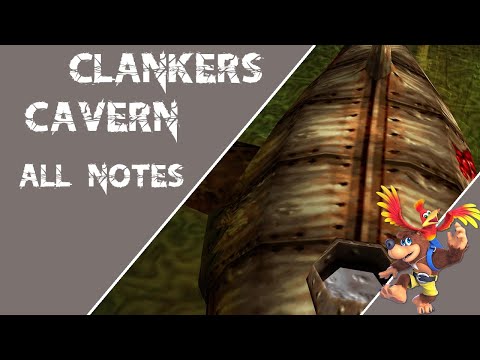 Banjo-Kazooie - Clanker's Cavern - All 100 Note Locations