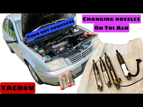 How to install nozzles in at TDI