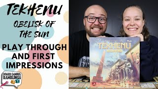 Board Gaming Ramblings - Tekhenu: Obelisk of the Sun video thumbnail