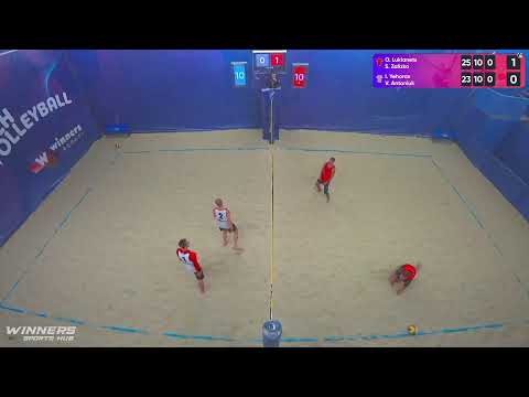 18:45 O. Lukianets / S. Zalizko - I. Yehorov / V. Antoniuk 22.06.2022 | Winners Beach Volleyball