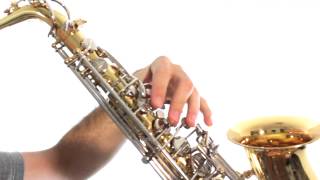 Saxophone Lesson 4: Holding the Saxophone