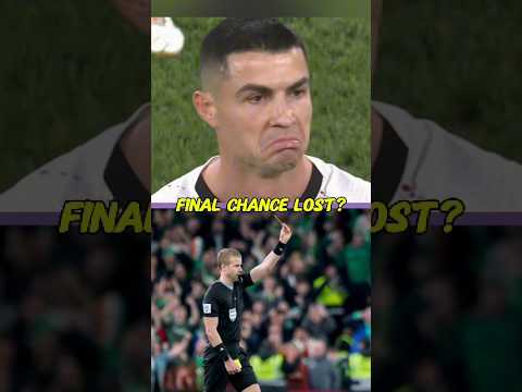 Did Ronaldo Just End His World Cup Dream?