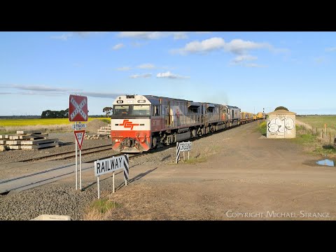 SCT 1MA9 Mixed Freight Train - Steel, Boxcars, Containers (9/10/2022) - PoathTV Railways