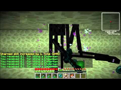 MineCraft Tekkit Enderman Farm!!!