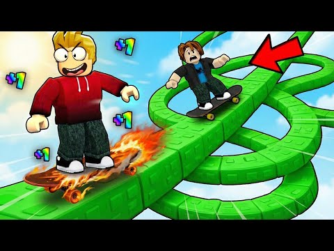 ROBLOX CHOP AND FROSTY PLAY +1 SPEED PER SECOND SKATEBOARD