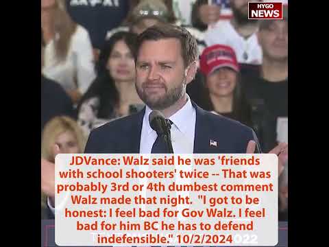 Q: Can you clarify why befriended school shooters? lied in Hong Kong? WALZ: super passionate, China
