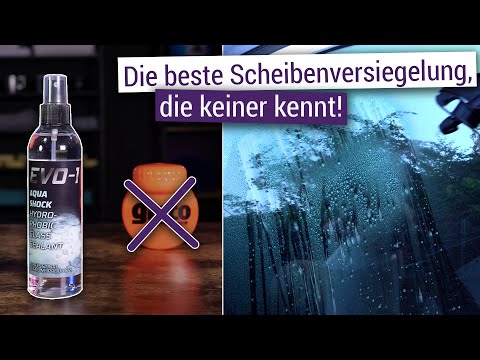 WARUM kennt niemand dieses Produkt? Multi-Tec Evo-1 Aqua Shock Scheibenversiegelung