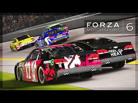 Forza 6 - Daytona at Night! (Massive Wrecks, Close Calls)