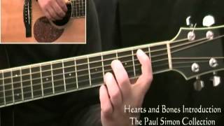 How To Play Paul Simon Hearts and Bones Introduction