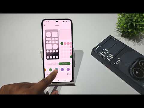 how to change ui system colour in Nothing 2 | Nothing 2a plus me app icon colour kaise change kare