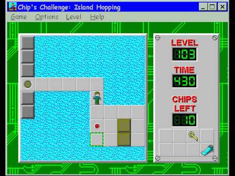 CCLP2 level 103 solution - 392 seconds