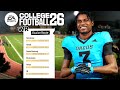 College Football 26 Road To Glory Creating A UNSTOPPABLE WR In High School