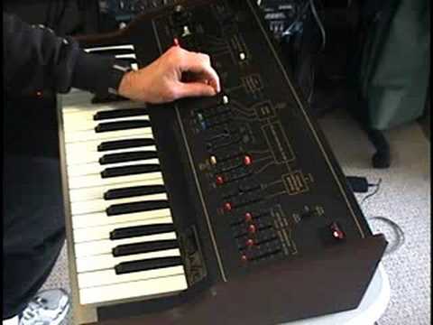 Arp Axxe Vintage Analog Synth White Noise Demonstration Demo