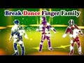 Break Dance Finger Family Rhymes Finger Family Nursery Rhymes For Kids