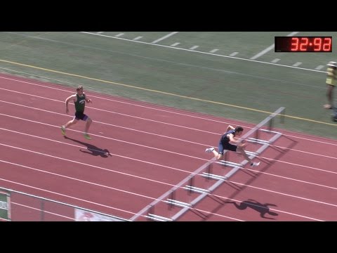 2016 TF - CIF-SS D3 Prelims - Boys 300M Hurdles (5 Heats)