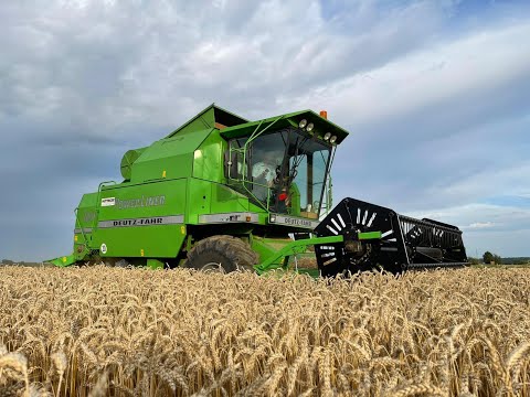 Let´s drive Deutz-Fahr Powerliner 4030 in der Wintergerste *POV*