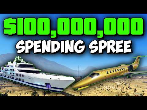 I Spent $100,000,000 in GTA Online For NO REASON